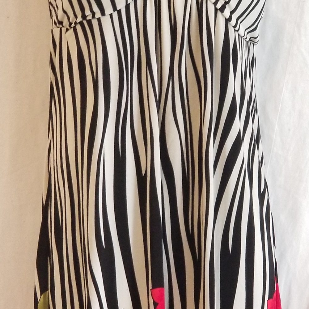Black/White Stripe Maxi Dress by Annabelle NWT